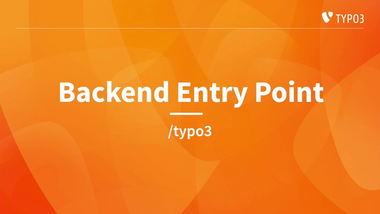 How to Change the Entry Point in TYPO3 v13